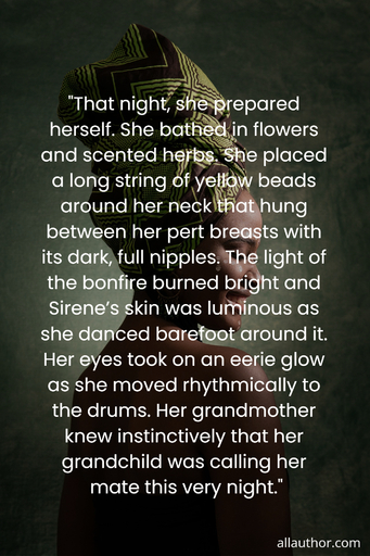 that night she prepared herself she bathed in flowers and scented herbs she...