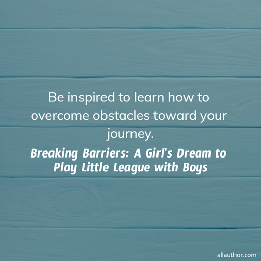 be inspired to learn how to overcome obstacles toward your journey ...