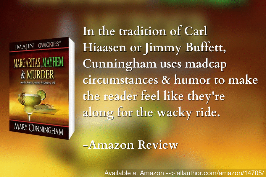 In the tradition of Carl Hiaasen or Jimmy...... review gif